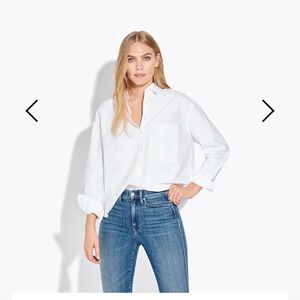 White AYR Deep End shirt XS